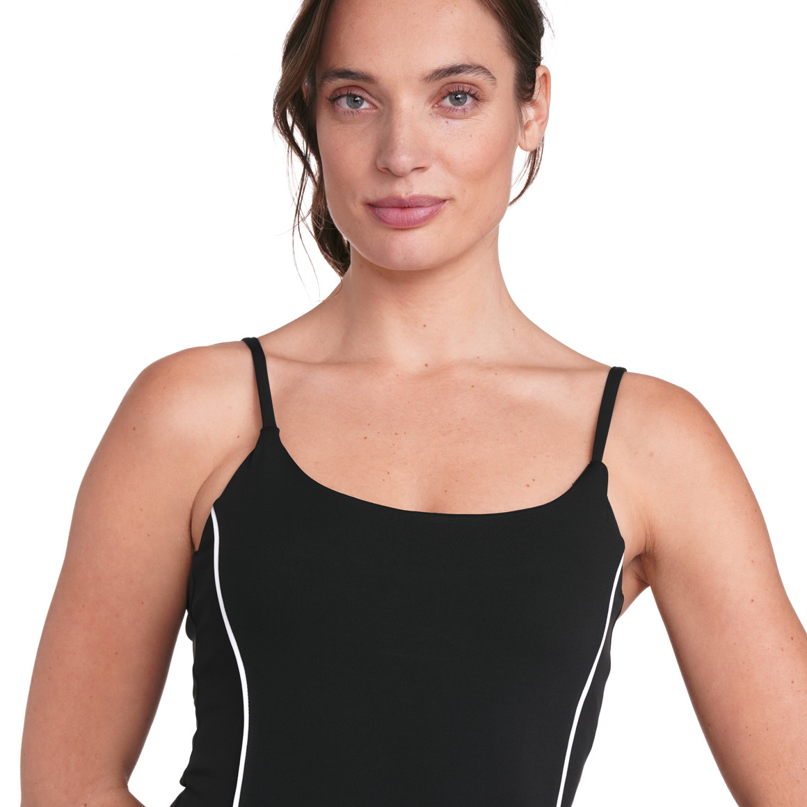 Gina Sports Damen Sport-Top aus Funktionsmaterial schwarz
