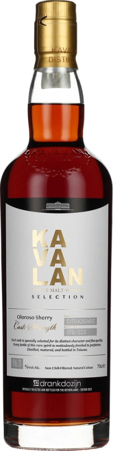 KAVALAN OLOROSO SHERRY SINGLE CASK 70CL