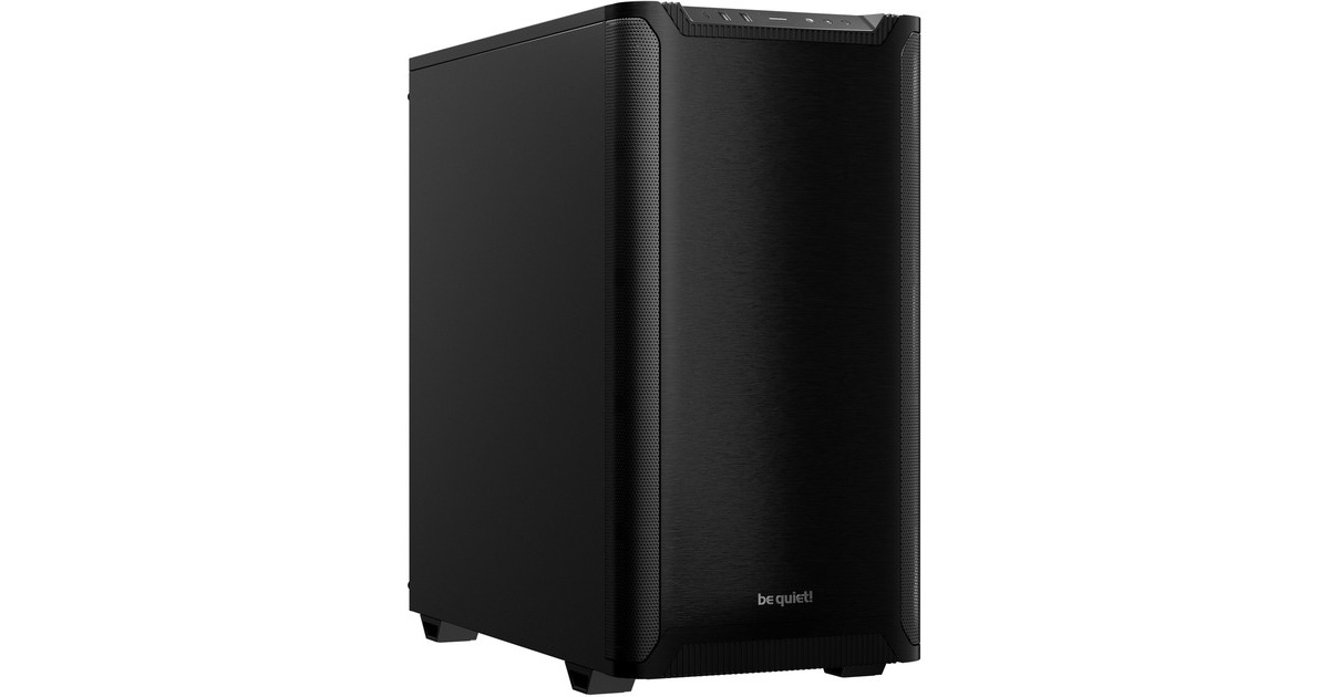 be quiet!PURE BASE 501 midi tower behuizing  (Zwart | 2x USB-A | 1x USB-C)
