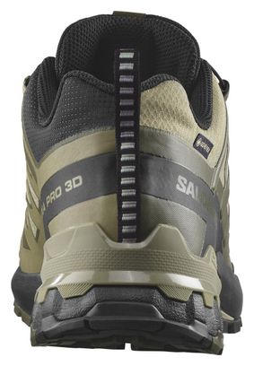 Chaussures Trail Salomon XA Pro 3D v9 GTX Kaki Homme