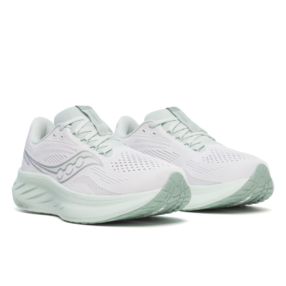 Saucony Ride 18 Womens Fog/Mist