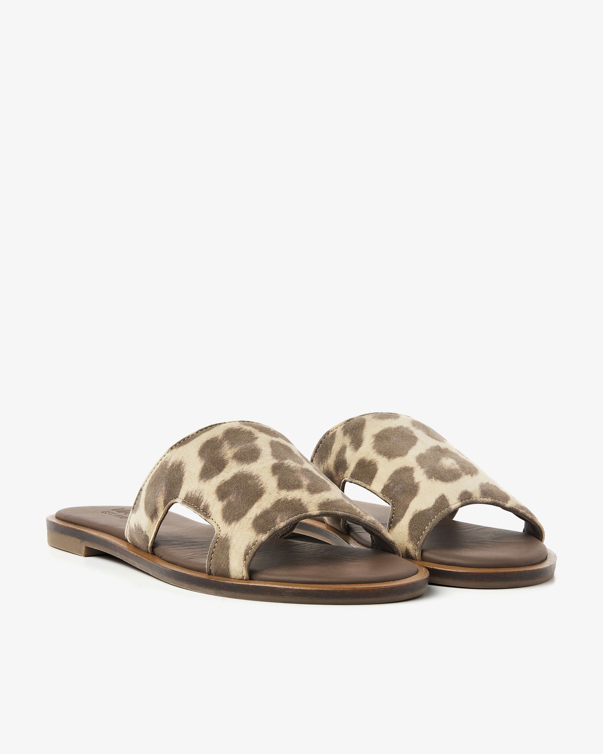 VIA VAI luipaardprint slippers Vita Nola