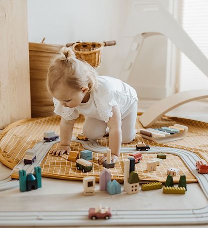 Play&Go Leget?ppe - ?140 - GRød Mustard