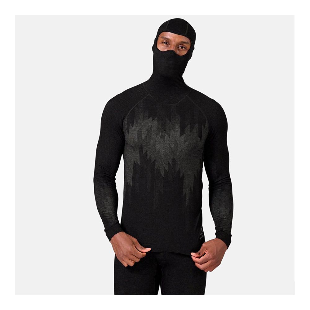 Odlo KINSHIP PW 200 - Sous-couche Homme black melange