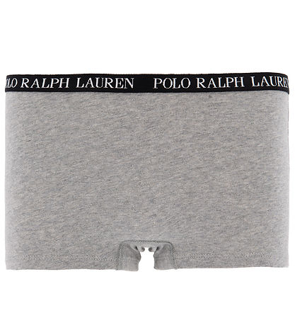 Polo Ralph Lauren Hipsters - 2er-Pack - Schwarz/Grau Meliert