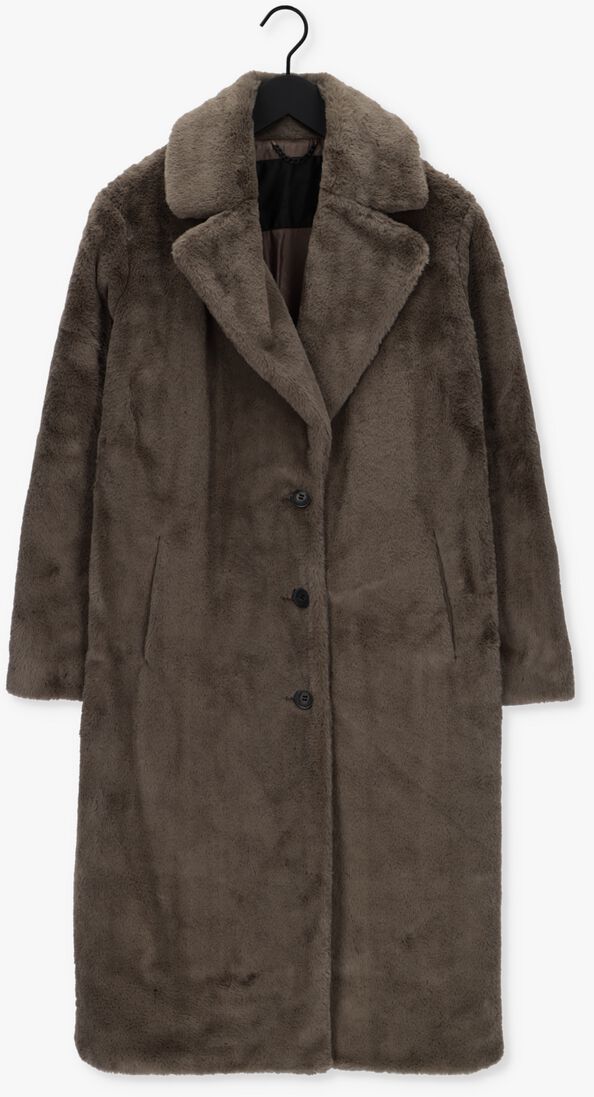 GIACOMO THE JACKET taupe giacomo the jacket faux fur jas 6610560