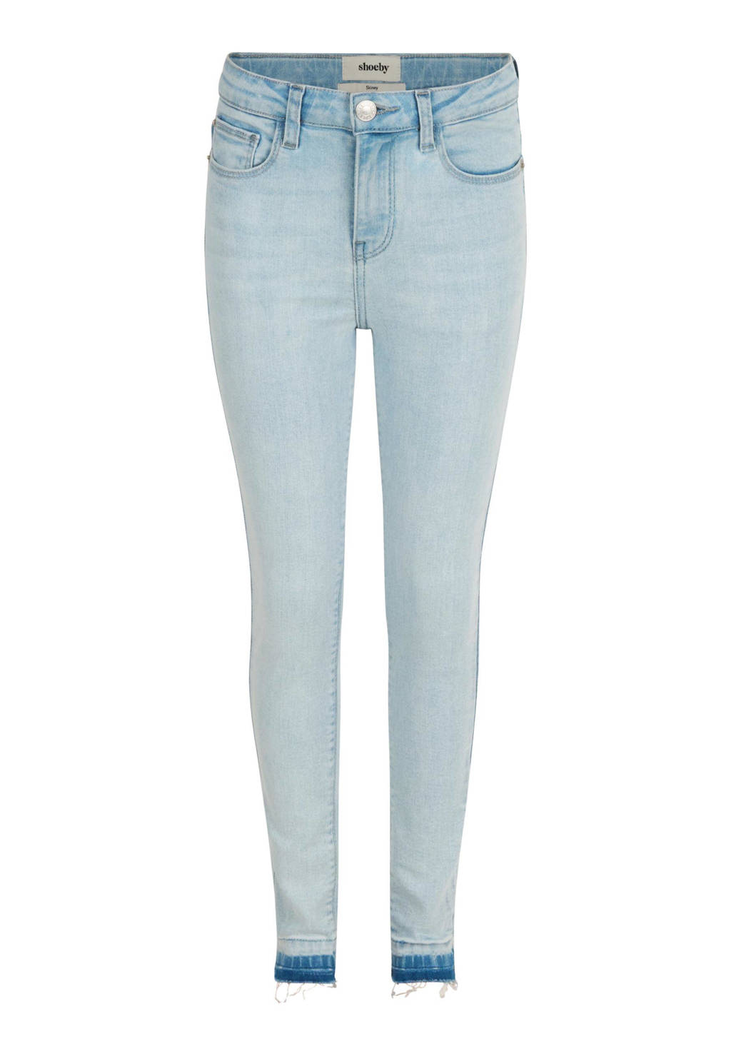 Shoeby high waist skinny jeans bleached