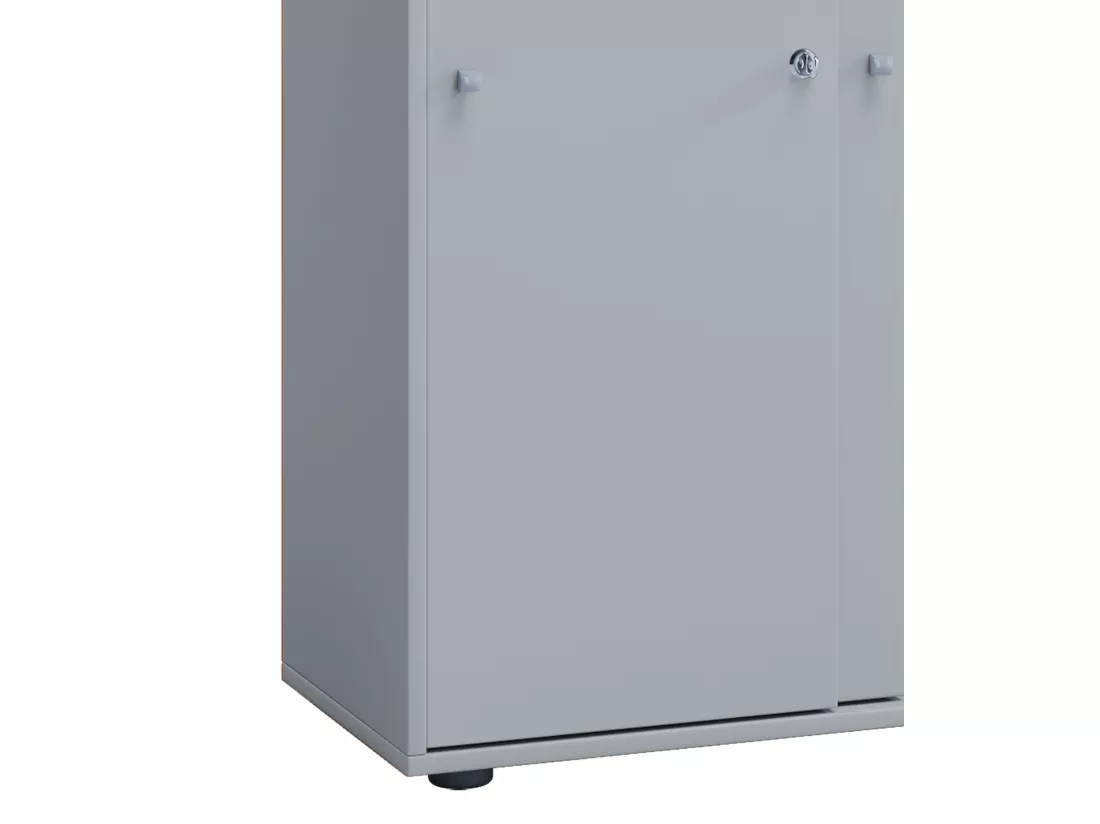 Armoire de bureau portes coulissantes Lona 5x