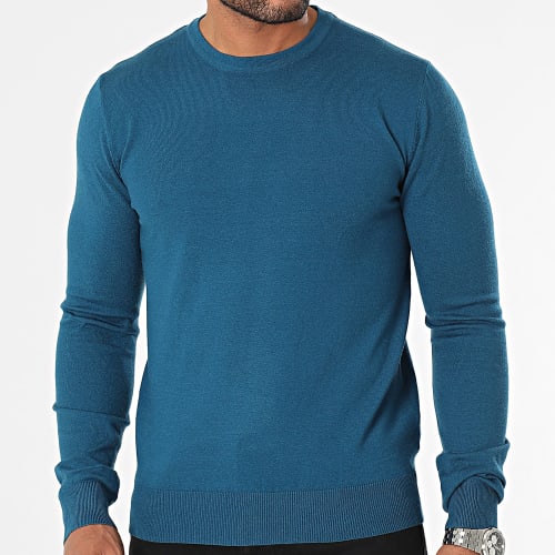 Pull Bleu Pétrole