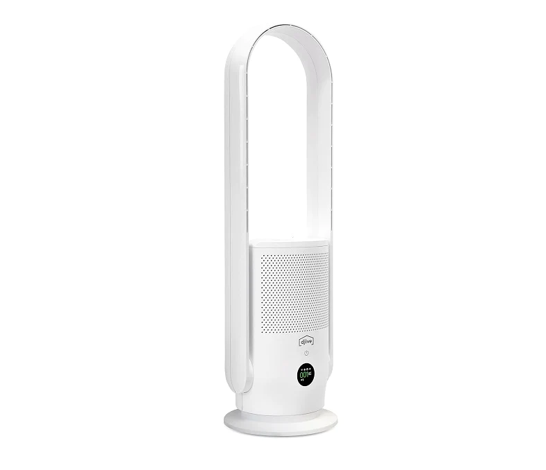 Ventilateur Sans Pales avec Purification de l'air de 80 cm blanc Vendo