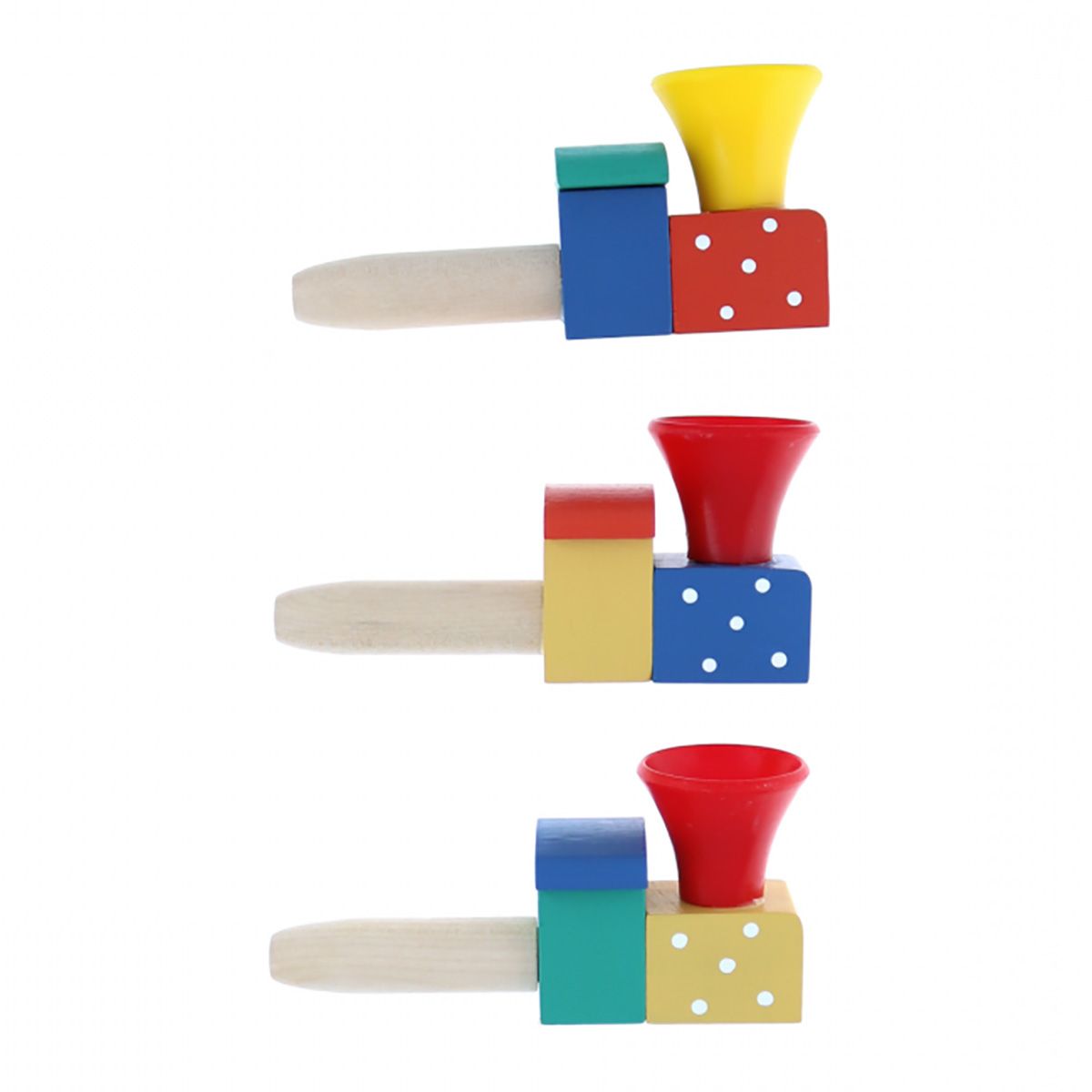 Jeu de balle à souffler train Mercredi et Patati