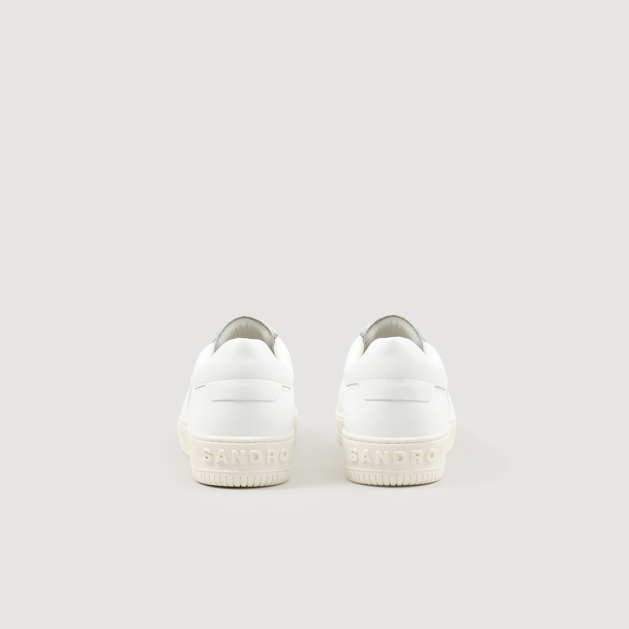 Sneakers en cuir de tannerie certifiee