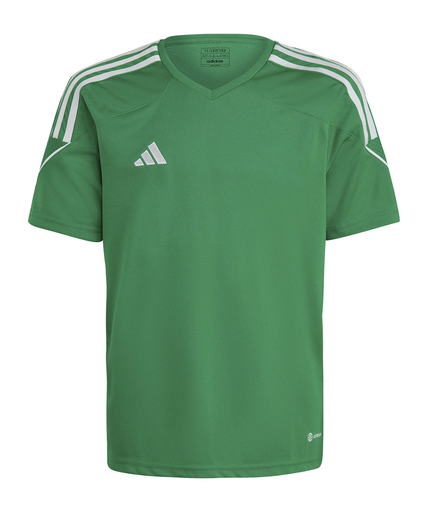 adidas Tiro 23 Trikot Kids Dunkelgrün Weiss