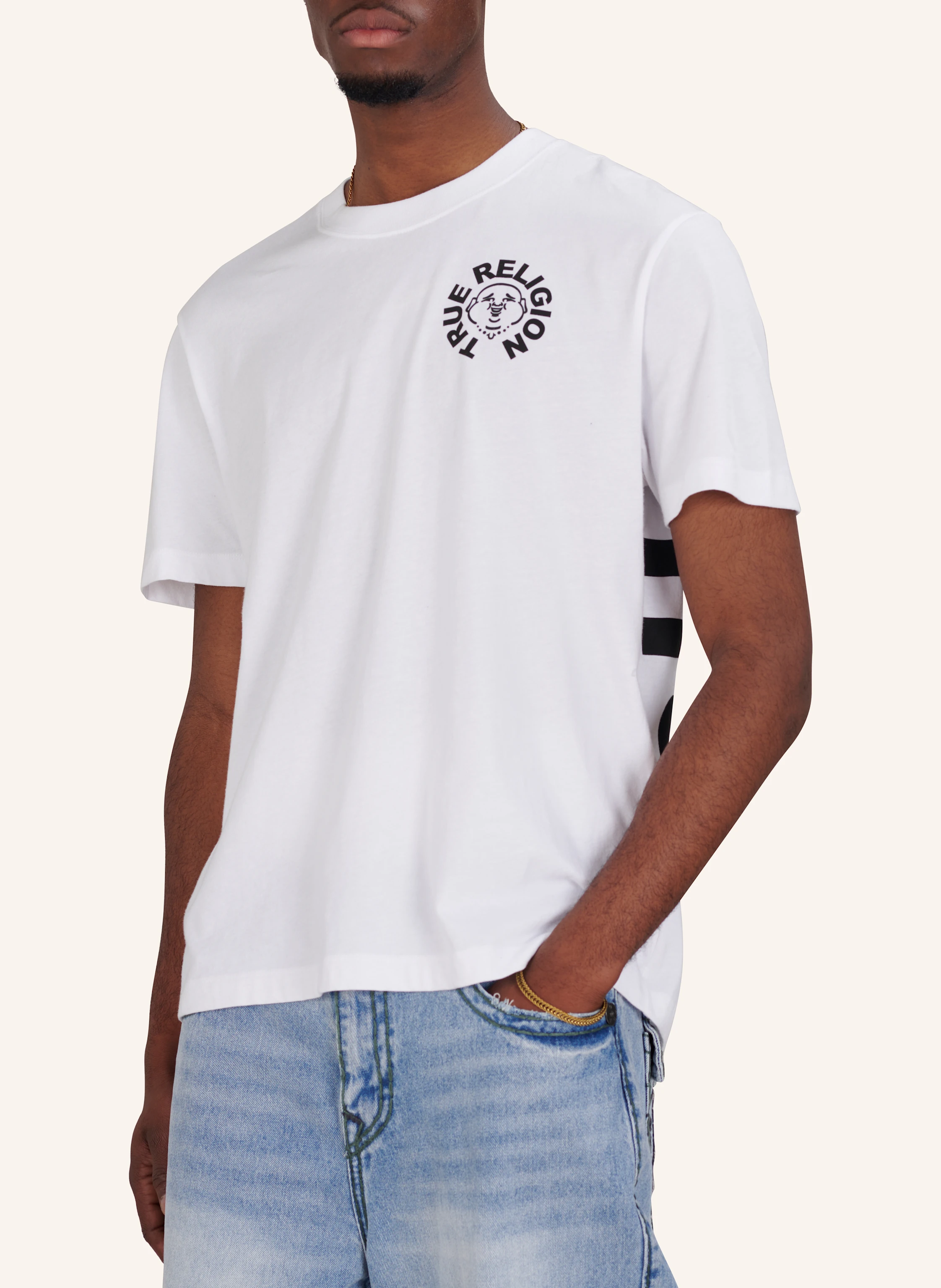 TRUE RELIGION T-Shirt BUDDHA FACE