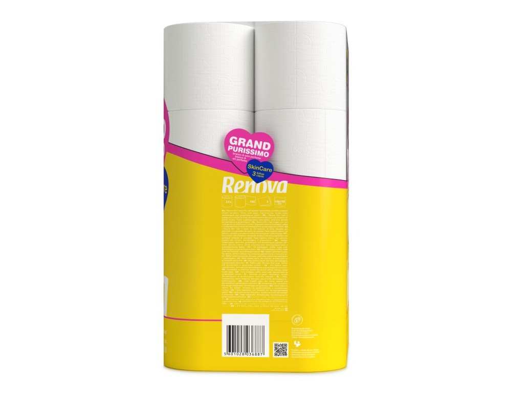 PAPEL HIGIÉNICO RENOVA GRAND PURISSIMO 24R
