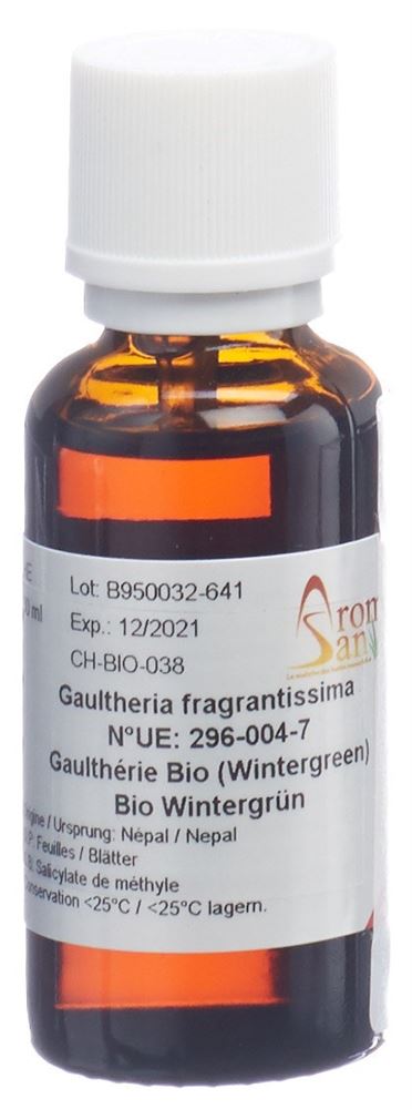 Aromasan Wintergrün<br>30 ml, Ätherisches Öl