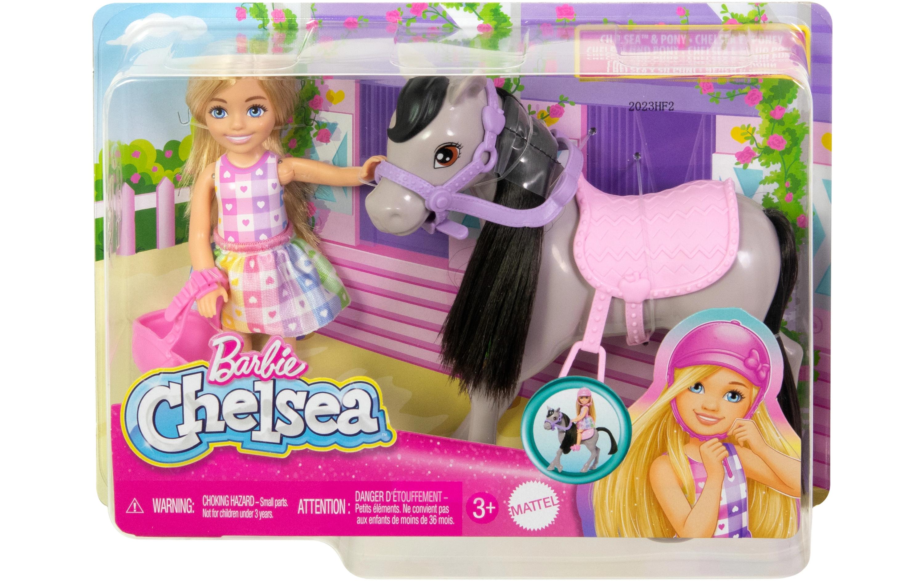 Puppe New Chelsea & Pony- ChelseaKleines Spielset