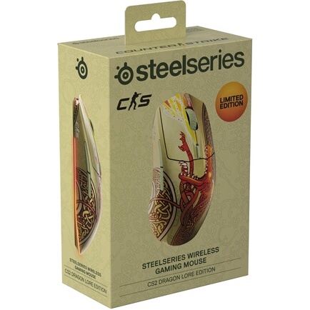 Souris Steelseries sans fil CS2 Dragon Lore WL