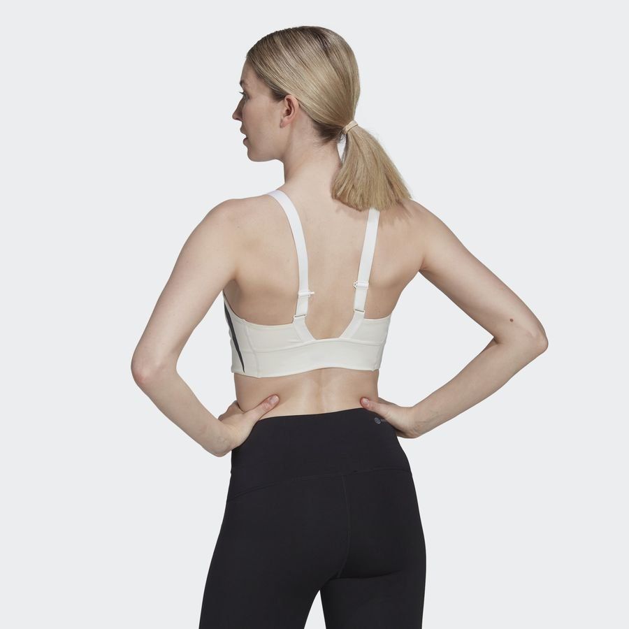 adidas Brassière power Impact - Blanc Femme