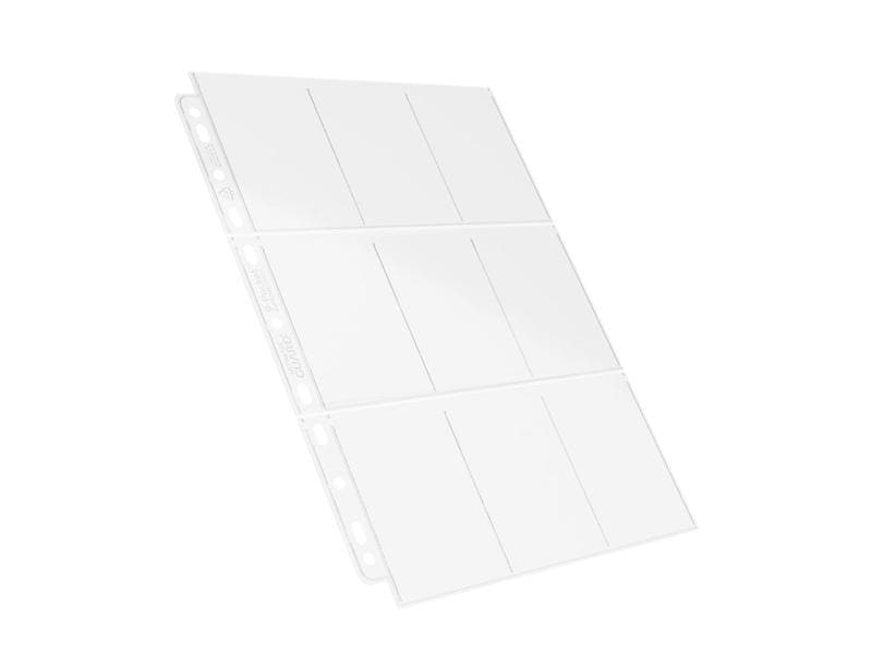Ultimate Guard Ordner-Einlagen 9-Pocket Pages 100 Stk. Hochwertige Ordnerseiten mit 9 Taschen