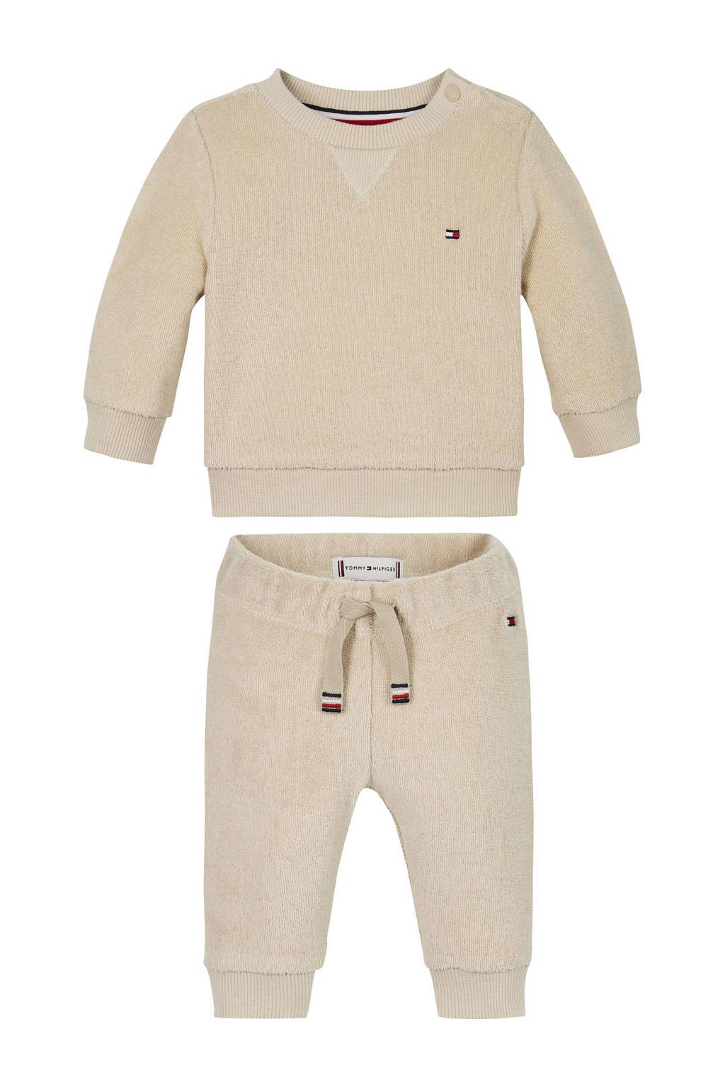 Tommy Hilfiger sweater + broek beige