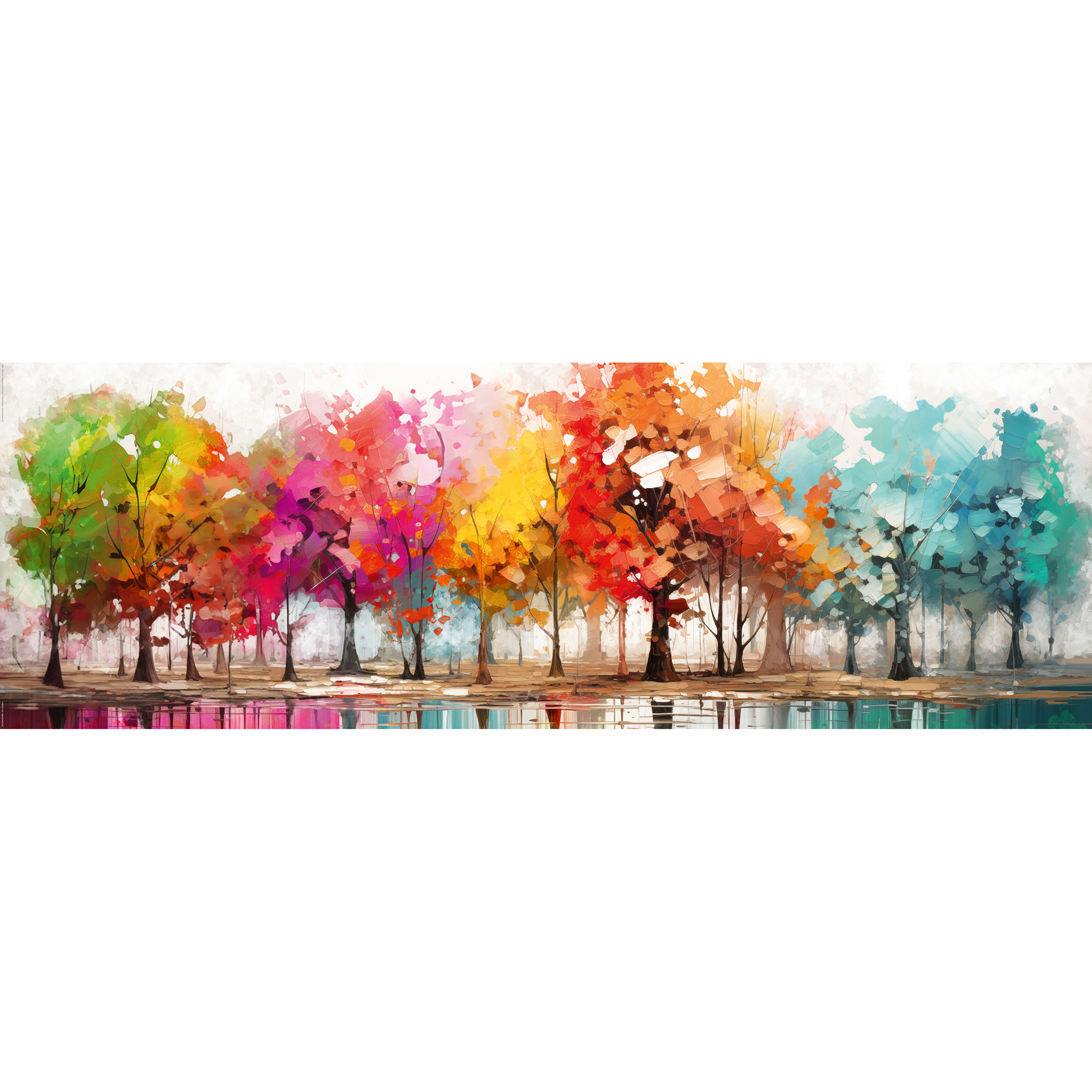 Deco-Panel COLOUR FOREST - 156x52 cm