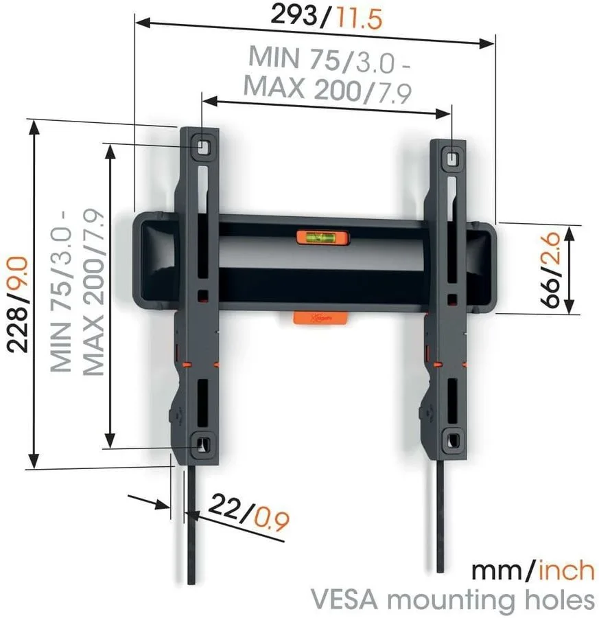 Vogel's TVM 3205 Supports TV