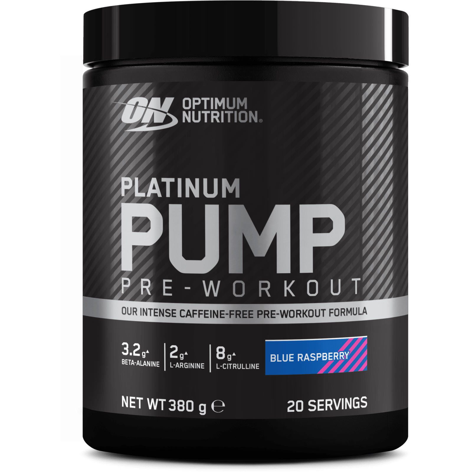 Platinum Pump Pre-Workout - 380g - Blue Raspberry