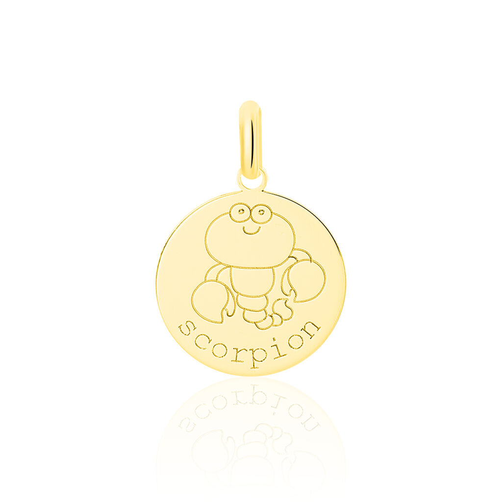 Pendentif Jannila Zodiaque Or Jaune