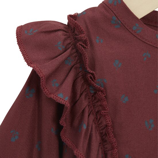 Princesse Robe manches longues à volants   de               P'tit Bisou Petit Prix