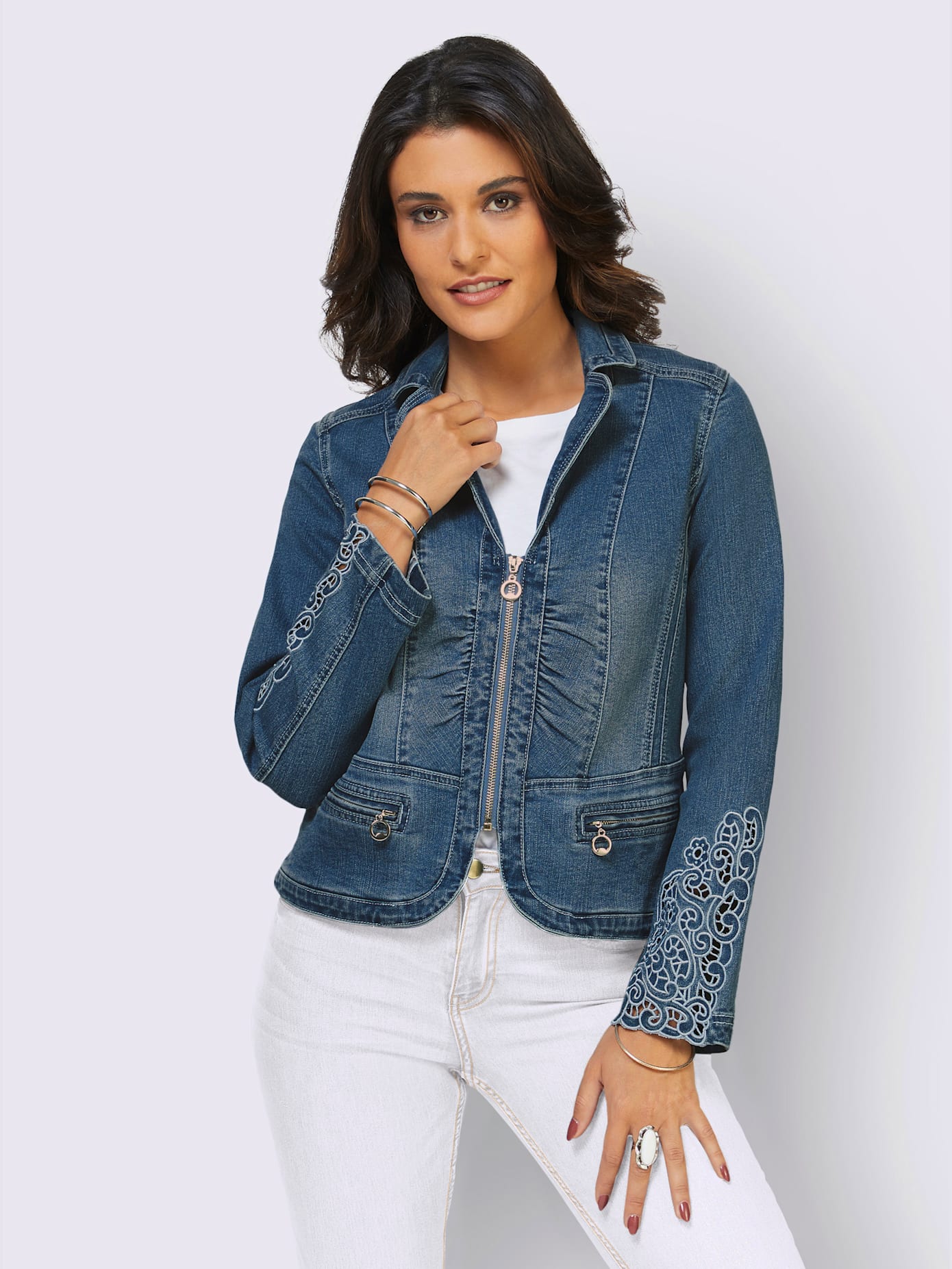 Veste en jean 78% coton