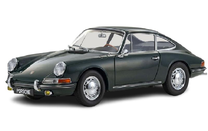 Porsche 911 2.0 (901) 1964 Grün, 1:18<br>Detailgetreues Modellauto für Sammler im Massstab 1:18