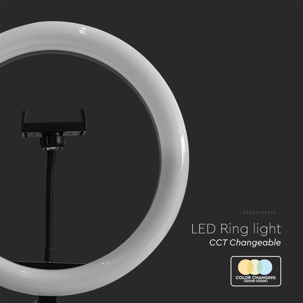 LED-lichtring - IP20 - 10 watt - 550 lumen - 3IN1