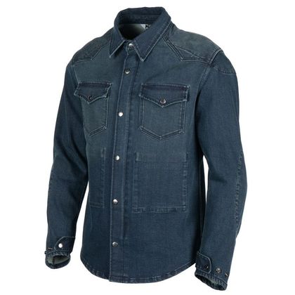 Surchemise Helstons VINCE DENIM - Bleu