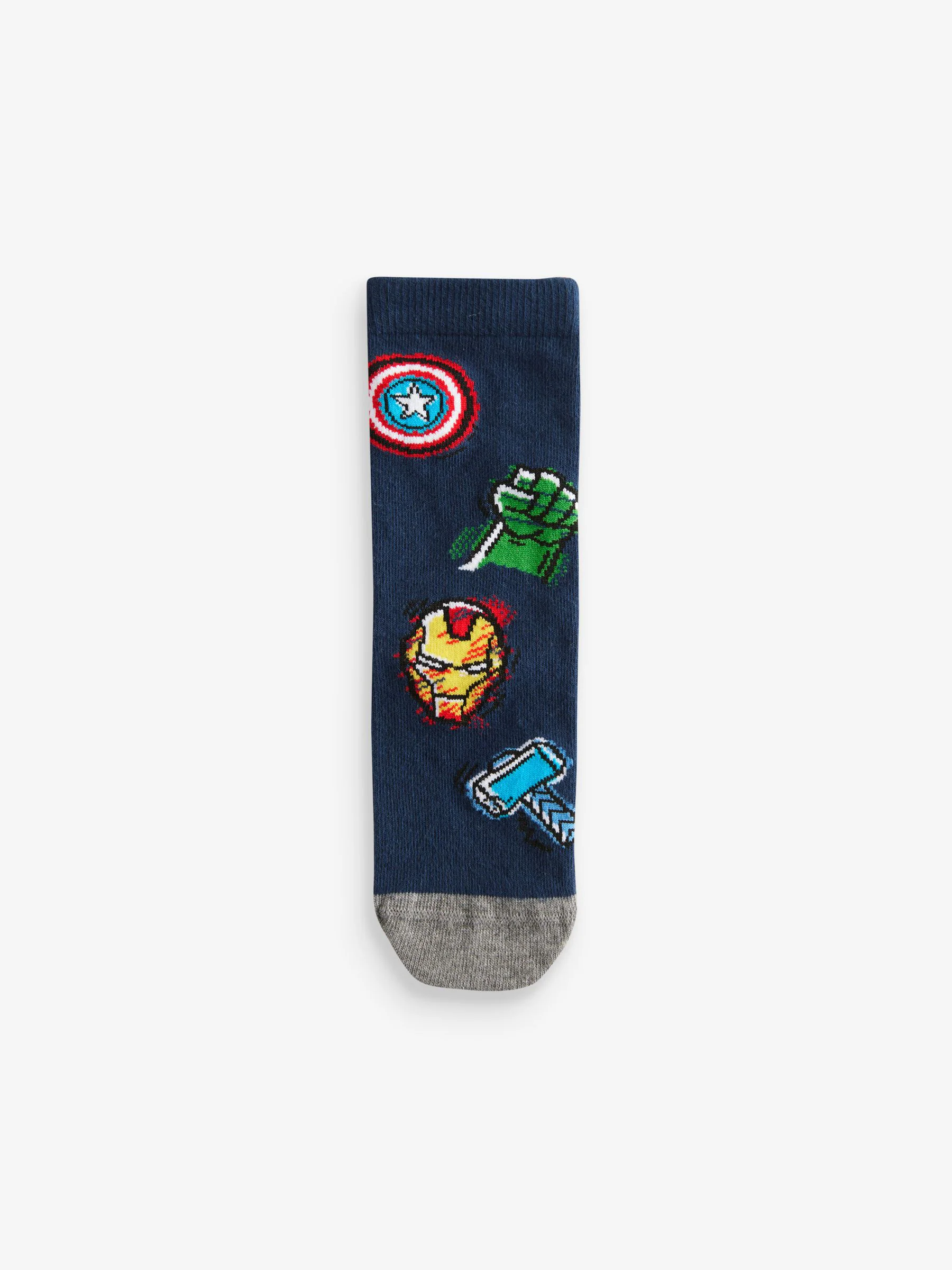 Marvel Avengers - Superhero Cotton Rich Socks 3 Pack