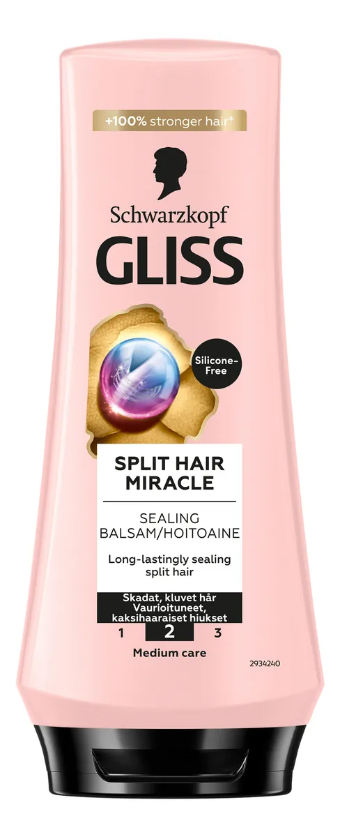 Schwarzkopf Gliss Split Hair Miracle Balsam - 200 ml.
