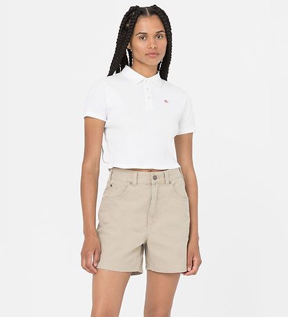 Dickies Polo - Rib - Tallasee - Weiß