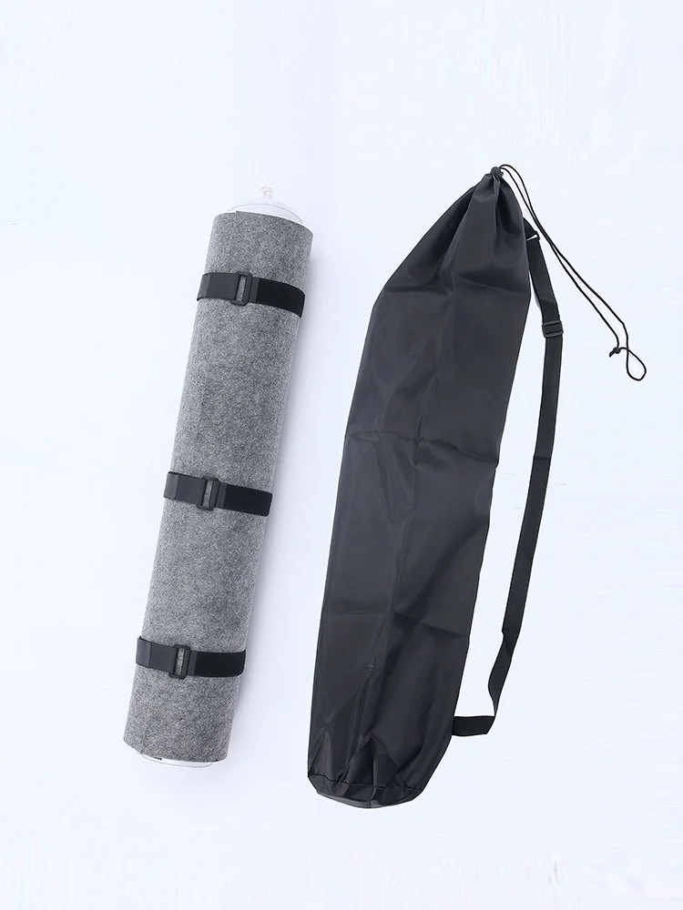 (116x66cm) Filz Puzzle Matte Tragbare Aufbewahrungs Unterlage inkl. Sortierschalen / Tasche - Grau