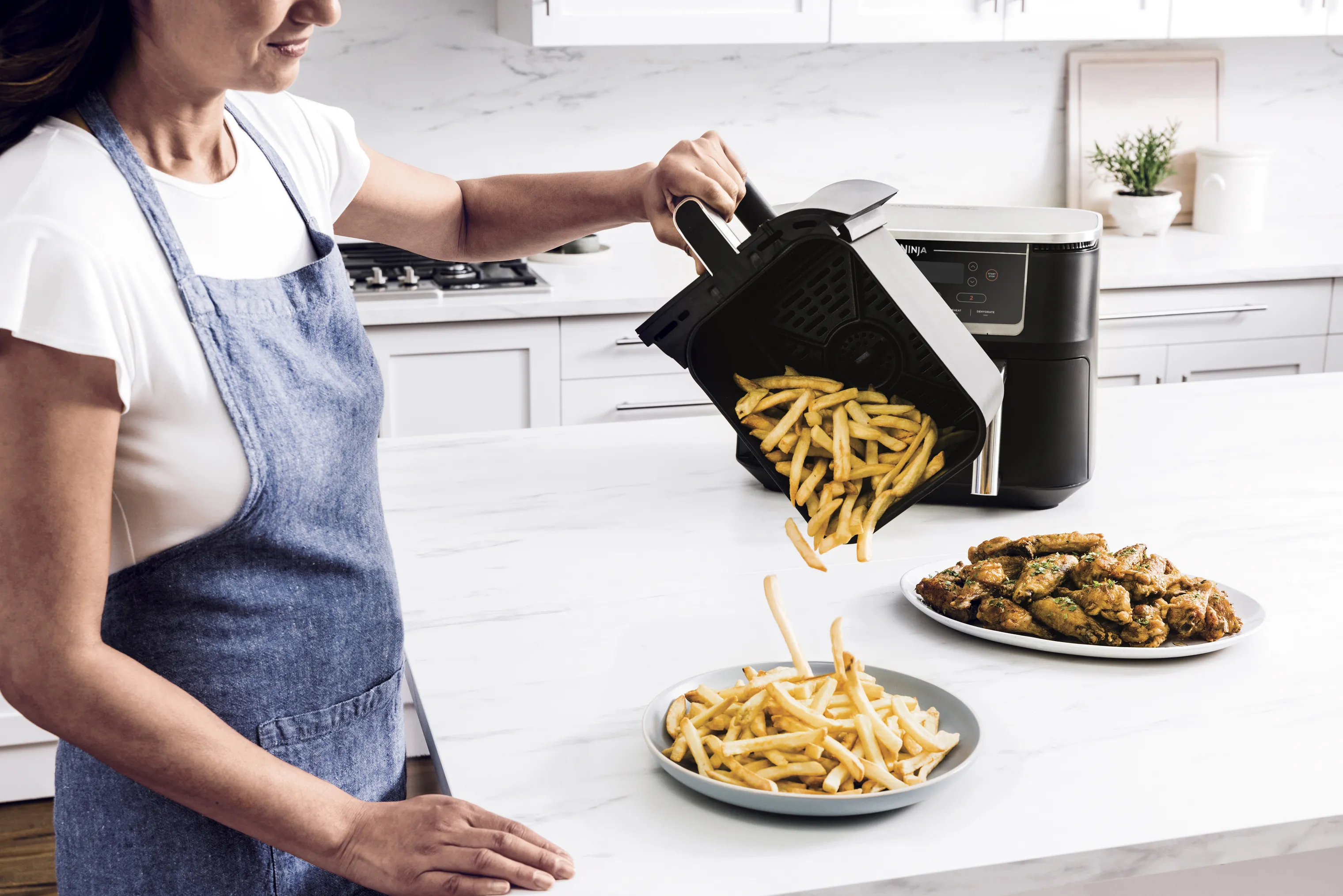 Ninja Max Dual Airfryer m. termometer