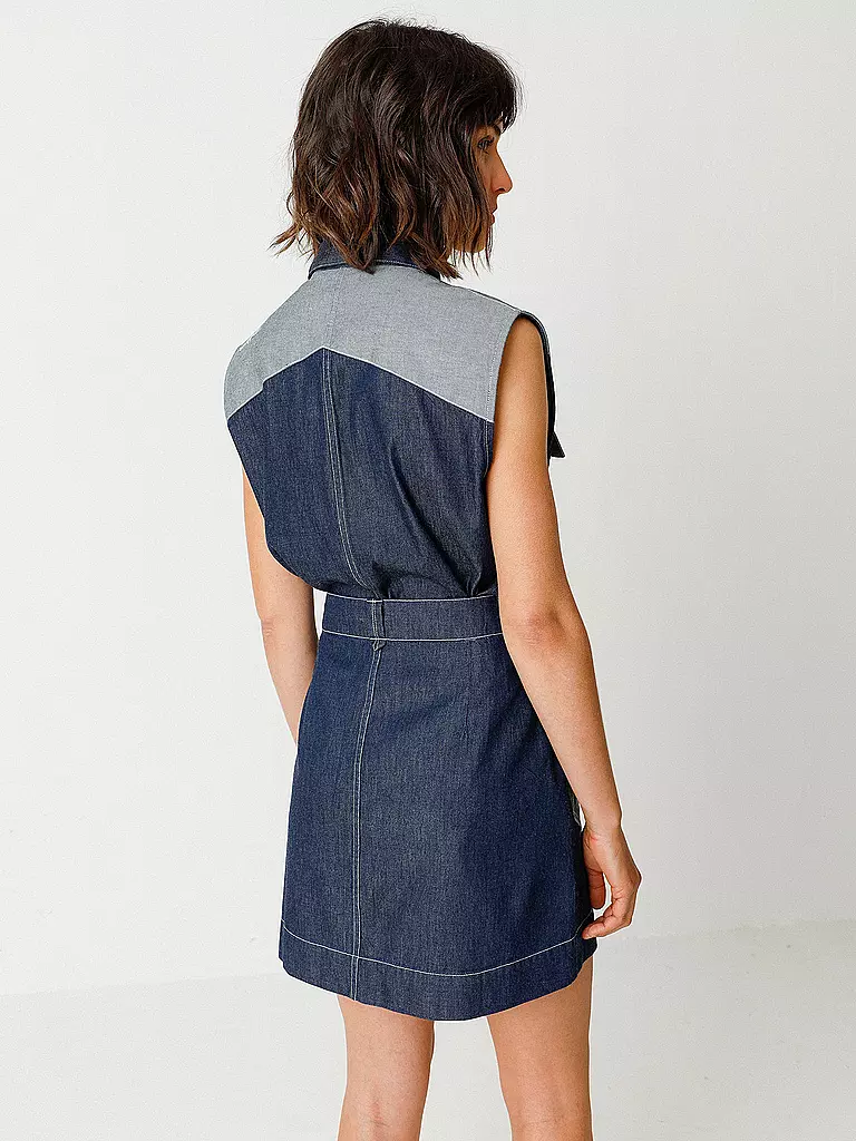 SKFK Jeansrock DEMIKU dunkelblau