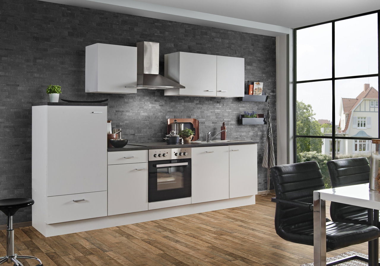 Menke Küchen Küchenblock White Classic 280