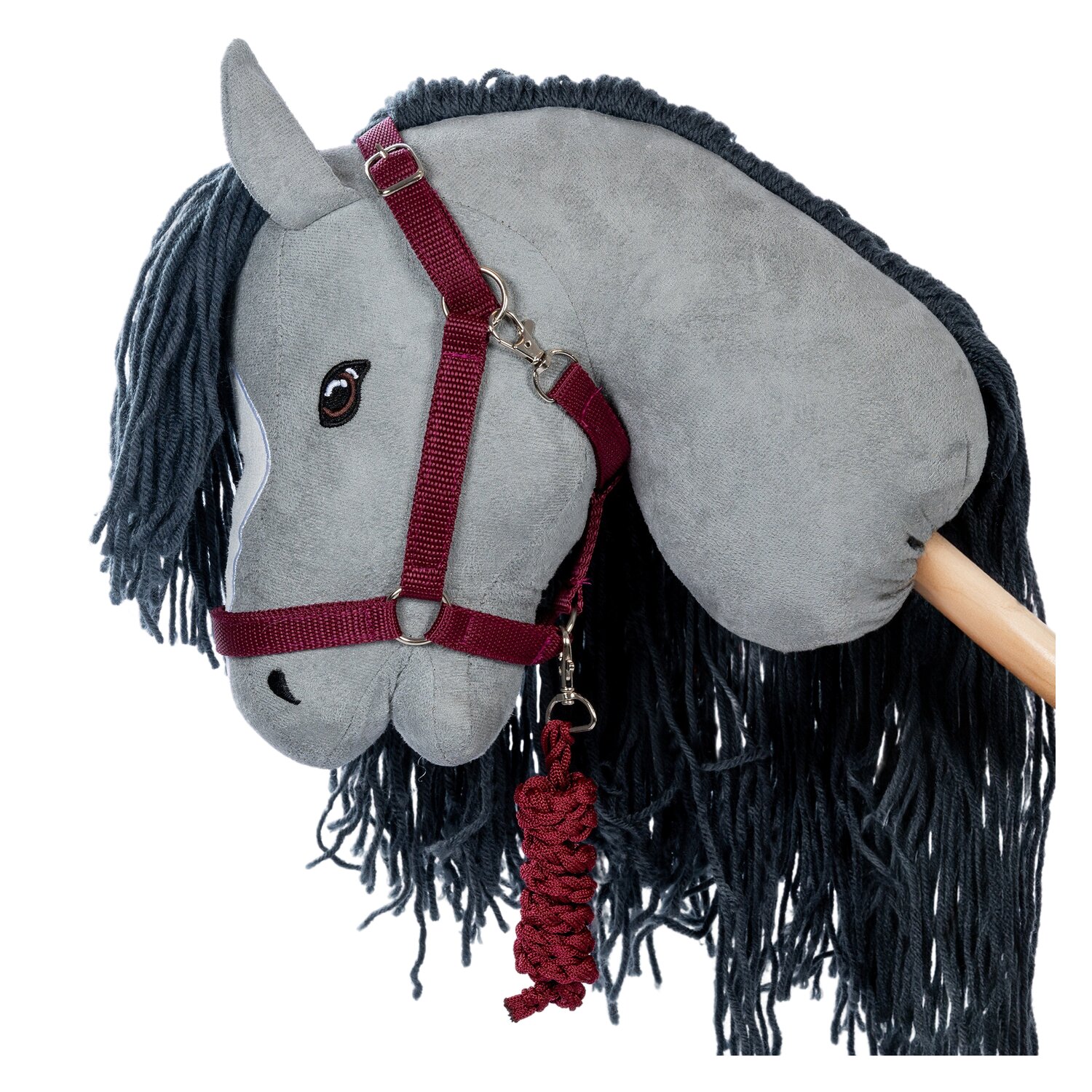 ASTRUP Hobby Horse Halfter mit Strick  - red