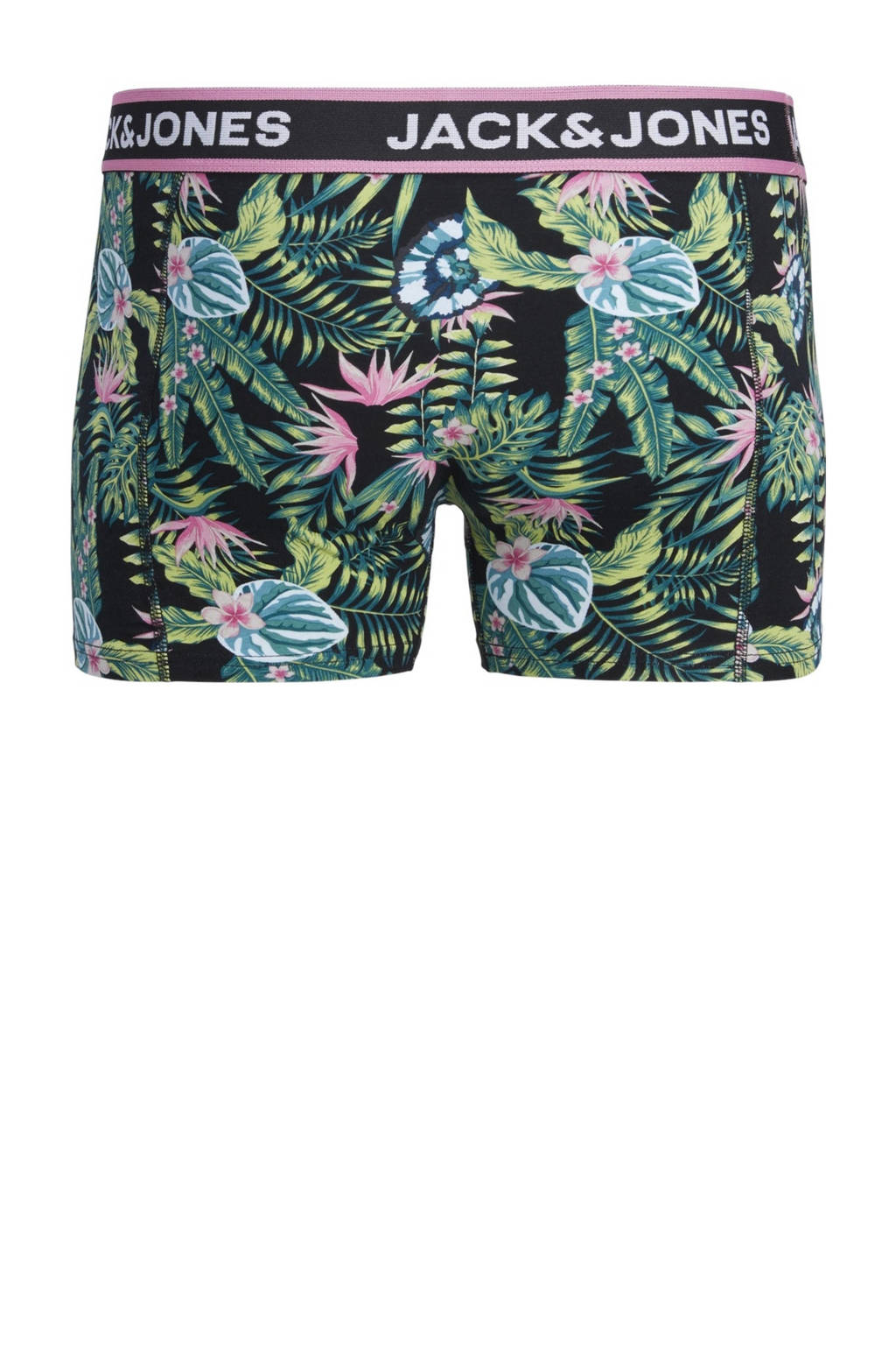 boxershort JACDREW - set van 3 groen/zwart/roze
