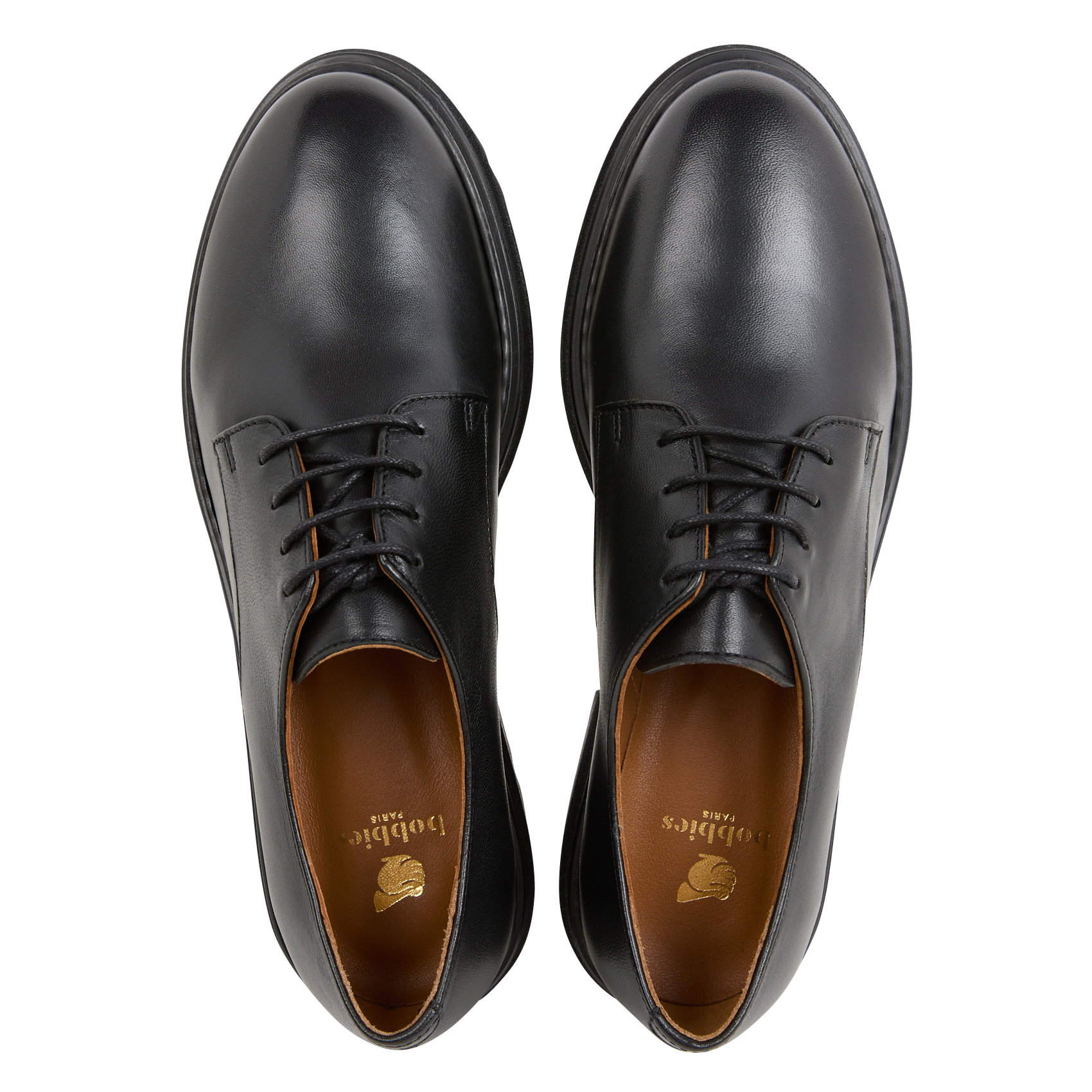 DASHA - Derbies en cuir| Noir