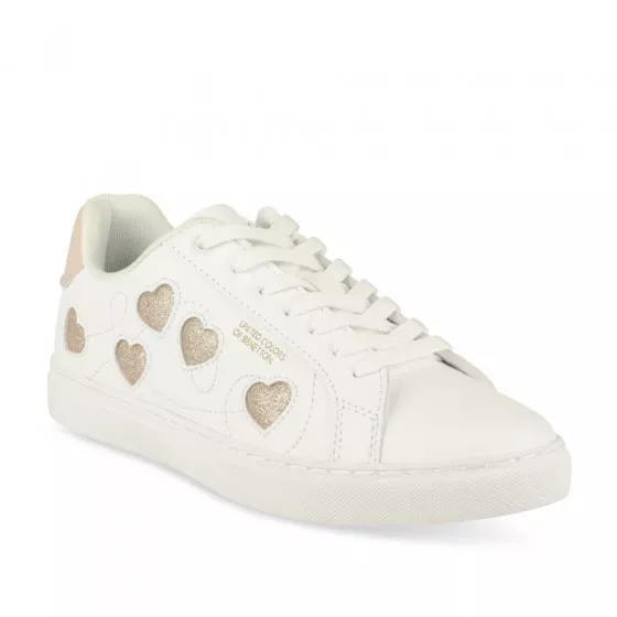 Baskets BLANC BENETTON