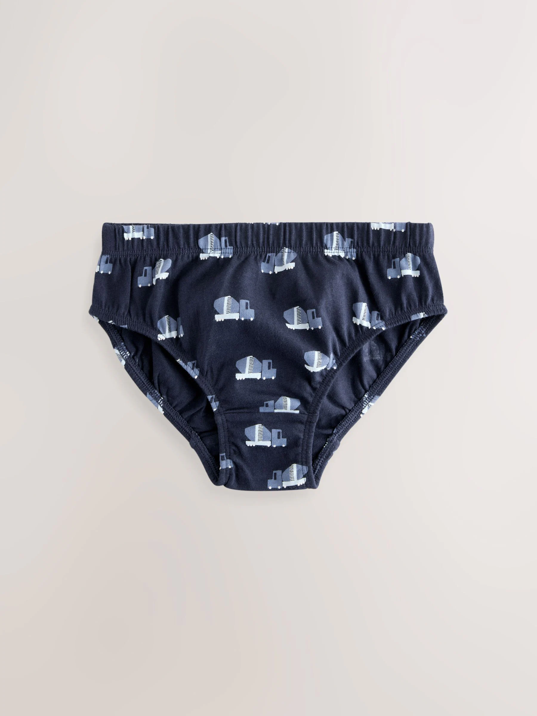 Blauw vervoersmiddel - Verpakking van 10 onderbroeken (1,5-10 jr)