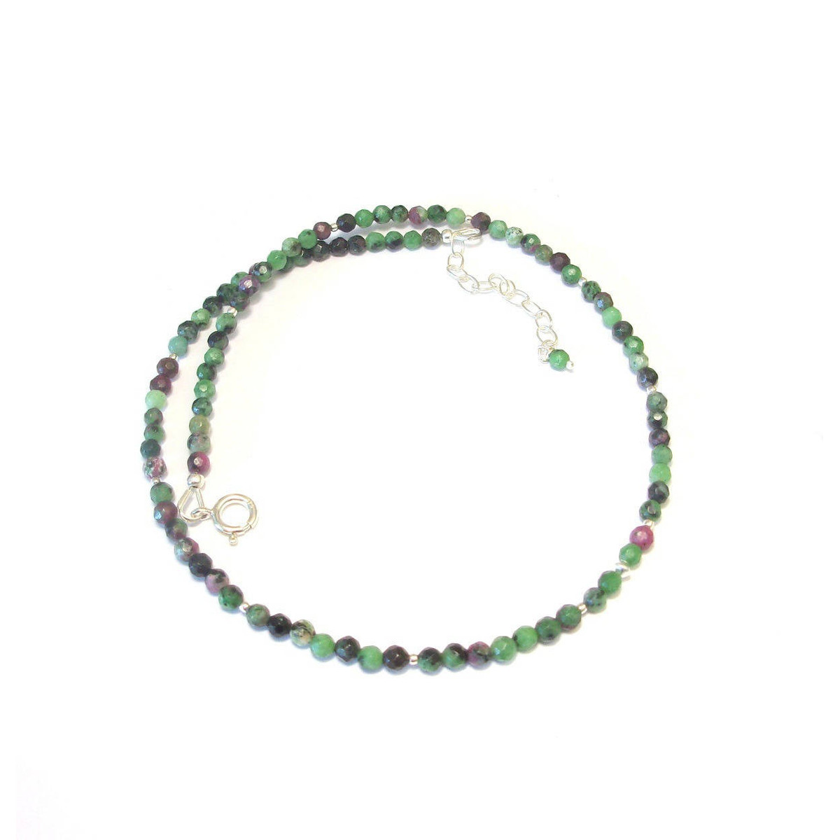 Collier en Pierres Naturelles Zoisite