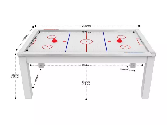 Table de Air Hockey Convertible 