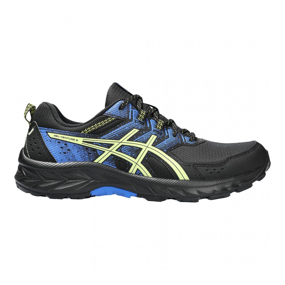 Asics GEL-VENTURE 9 - Chaussures de trail Homme black/glow yellow