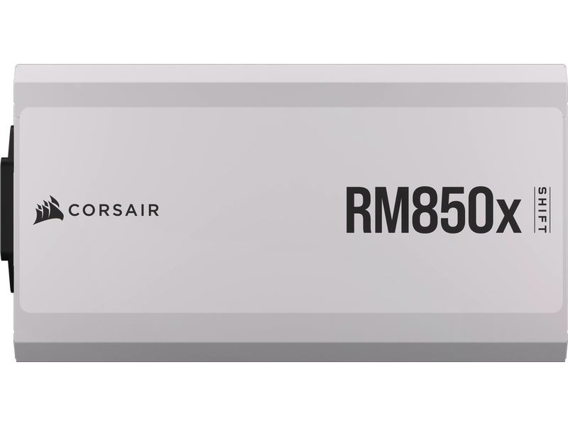Corsair Netzteil RMx SHIFT White RM850x 850 W Vollmodulares ATX-Netzteil mit 850 W und 80 PLUS Gold Zertifizierung